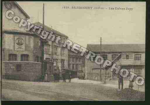 Ville de BEAUCOURT Carte postale ancienne